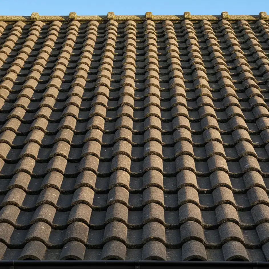 Dachreinigung mit Hochdruckreiniger – Moosentfernung Nachher - B&B Objektsanierung GmbH Rostock